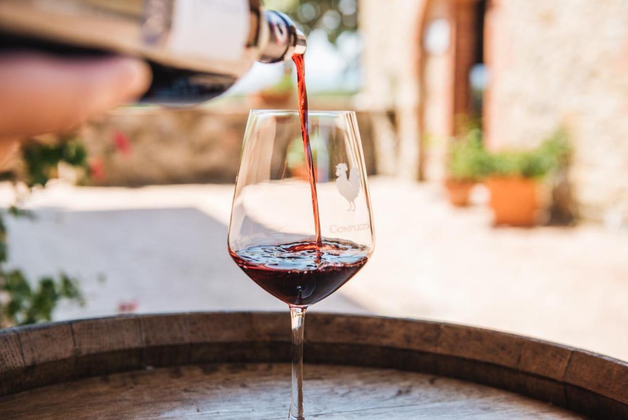 Agriturismo Amina, Winery & Hiking Vagliagli Ngoại thất bức ảnh